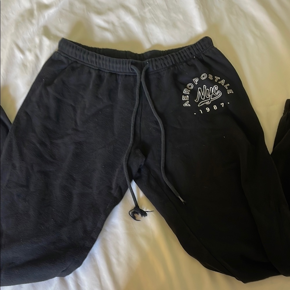 Aeropostale Kids Black Joggers